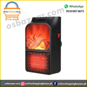 Electric Flame Heater 500 Watt With Remote