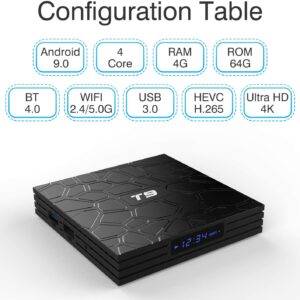 Android Tv Box  T9 4 / 64