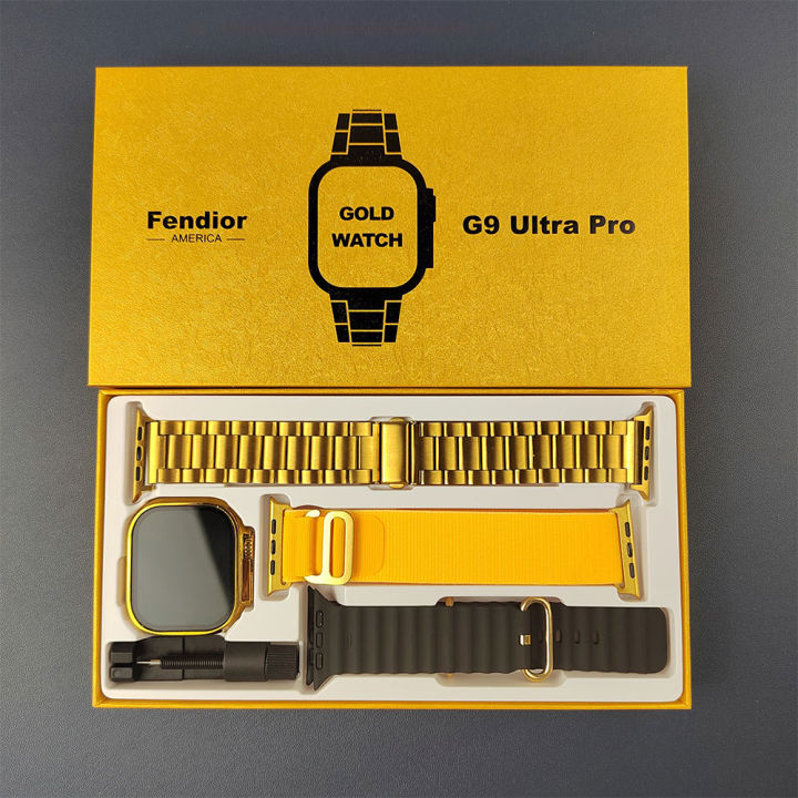 G9 Ultra Pro Gold Smart Watch