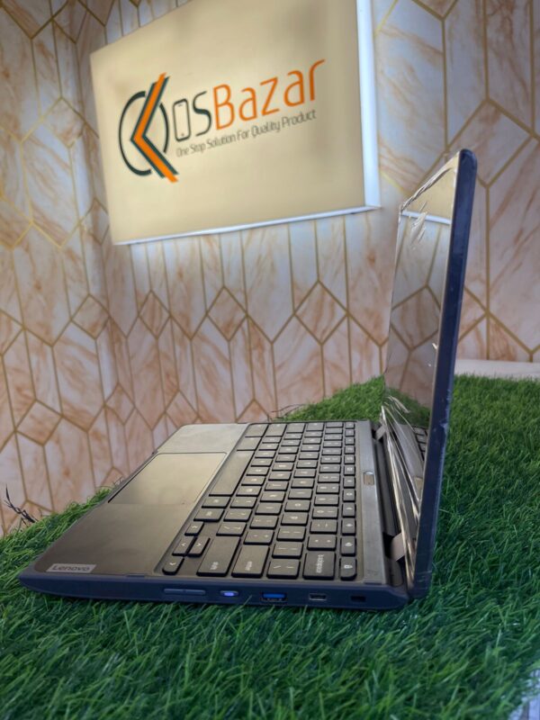 Lenovo Chromebook 300e |  4GBRAM 32GB SSD | 2nd Generation | Touch Screen 360 Rotatable | Play Store Supported | Display Size 11.6 Inch | Battery backup (5 to 7 Hours) | 2027 Updateable |