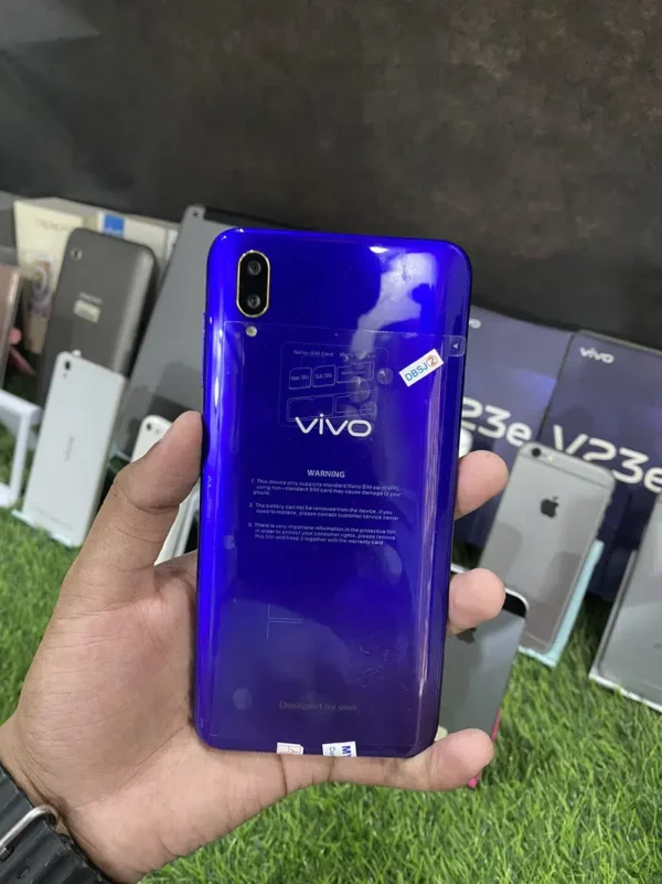 vivo Y97 | 128GB Storage | 4GB RAM | Mediatek MT6771 Helio P60 (12 nm) | 4G Supported | 3315mAh Battery | PTA Approved | Mobile Phone