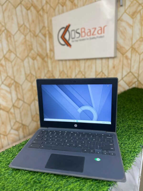 HP Chromebook 11 G8 | 4GB RAM 32GB SSD | Education Edition (EE) | Type-C Charging Supported | Play Store Supported | Display Size 11.6 Inch | Durable Rugged Design | Battery Backup (6 to 8 Hours) | 2029 Updateable