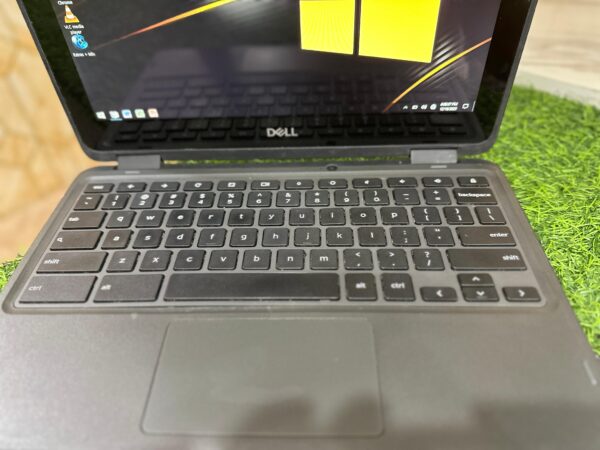 Dell Chromebook 5190 (Touch + 360° Rotation) | 4GB RAM 64GB Storage | 11.6″ Touch Display | Battery 3–5 Hours | Window 10 Supported | Online Classes • Trading • Office Work • Kids Learning |
