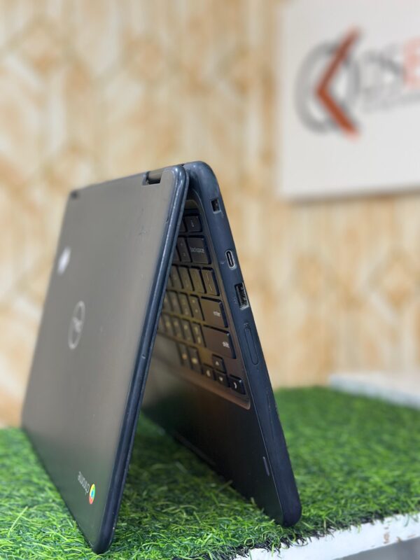 Dell Chromebook 5190 (Touch + 360° Rotation) | 4GB RAM 64GB Storage | 11.6″ Touch Display | Battery 3–5 Hours | Window 10 Supported | Online Classes • Trading • Office Work • Kids Learning |