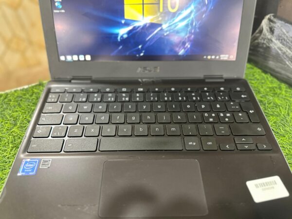 ASUS Chromebook C204 (Touch Screen) | 4GB RAM 32GB eMMC | Education Edition | Windows 10 Installed | Display Size 11.6 Inch Touch | Battery Backup (6 to 8 Hours) | MS Office • Excel • PowerPoint |