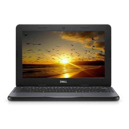 Dell Chromebook 5190 (Touch + 360° Rotation) | 4GB RAM 64GB Storage | 11.6″ Touch Display | Battery 3–5 Hours | Window 10 Supported | Online Classes • Trading • Office Work • Kids Learning |